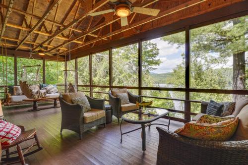 Waterfront Home on Paradox Lake with Dock and Views!