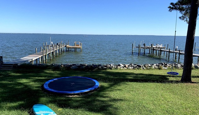 Waterfront home, private dock, great views