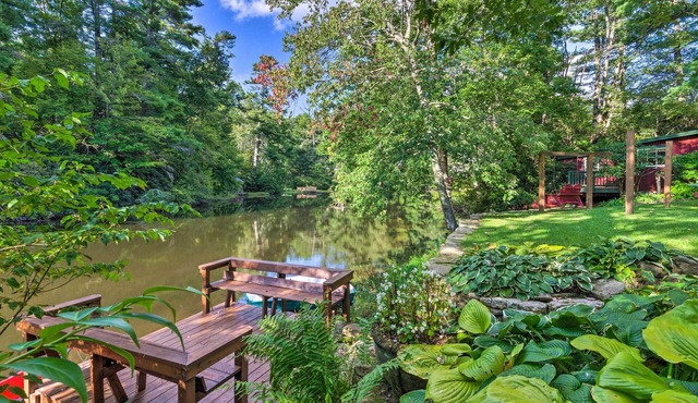 Waterfront Home w/Boat Dock on Mirror Lake!