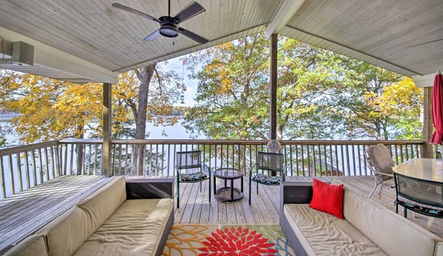 Waterfront Home w/ Deck: Enjoy Peace & Relaxation!
