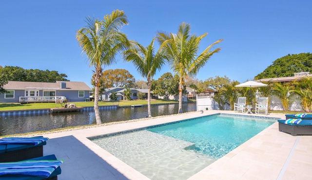 Waterfront Home w/Private Heated Pool, Newly Renovated, 10 Min to AMI