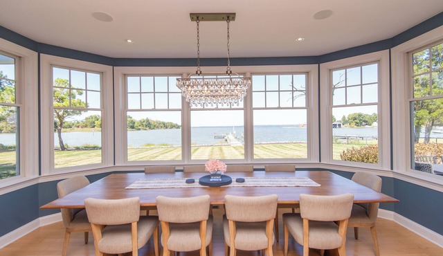 Waterfront Home w/Stunning Views, Deepwater Dock, Pool, HotTub, Kayaks & More