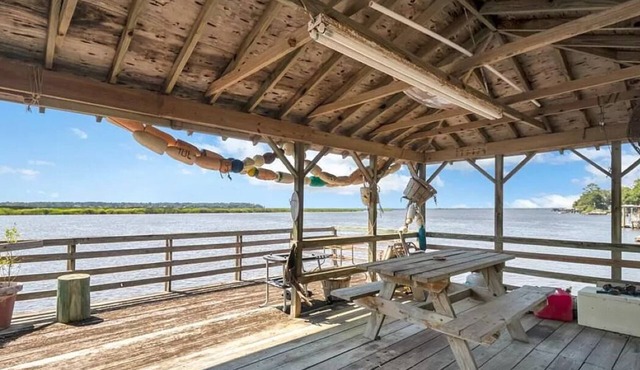 Waterfront Home with Large Deep Water Dock