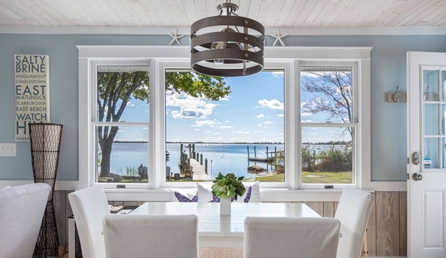 Waterfront home with private dock, kayaks & paddleboard!