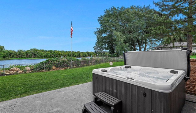 Waterfront Home with HOT TUB, Large Dock, Game Room, Movie Theater