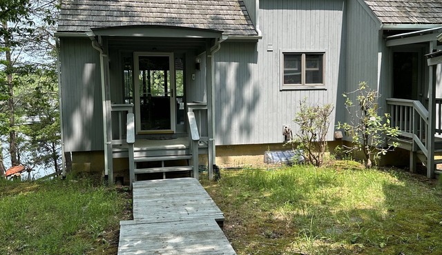 Waterfront home with private dock
