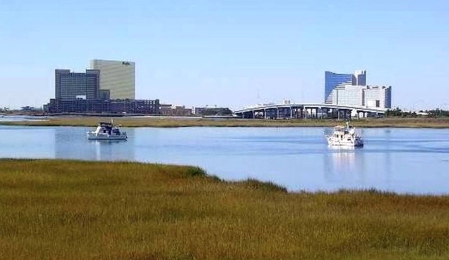 Waterfront Home with beautiful views of the Atlantic City Skyline