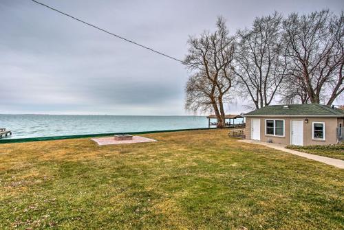 Waterfront Home with Shared Dock on Lake St Clair!