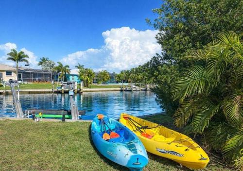 Waterfront Home with Kayaks Private Dock and Gulf Access Punta Gorda Isles