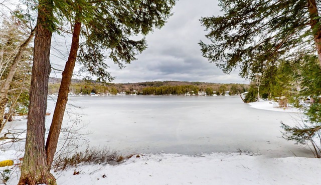 Waterfront home with firepit, grill, & scenic deck - near outdoor recreation