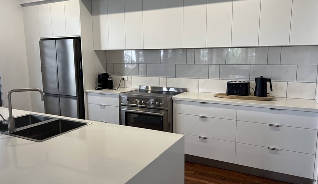 Waterfront house at the gateway to Kgari and the Sandy Straits