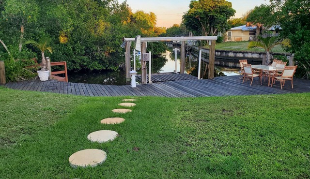 Waterfront house in South Ft Myers on Whiskey creek
