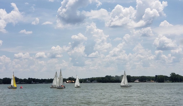 WATERFRONT house on Buckeye Lake Ohio with Boat Dock Available