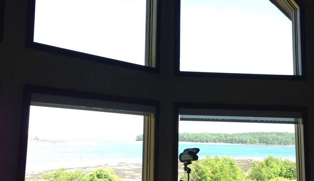 Waterfront house with private retreat panoramic views of Passamaquoddy Bay