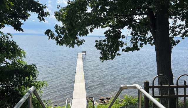 Waterfront indulgence on Oneida Lake. Bring your boat to this pet friendly home