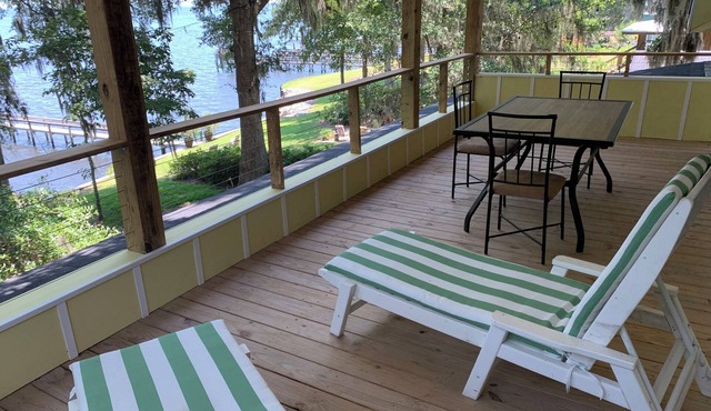 Waterfront King Beds Pet Friendly Deck Home with Dock & Views.