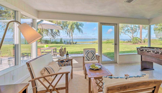 Waterfront Lake Dora Escape w/Private Dock & Slip