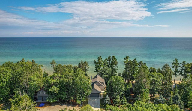 Waterfront Lake Huron Getaway w/Private Beach!