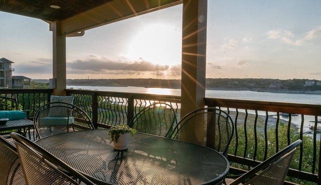 Waterfront Lake Travis Home with Deep Water Private Boat Dock