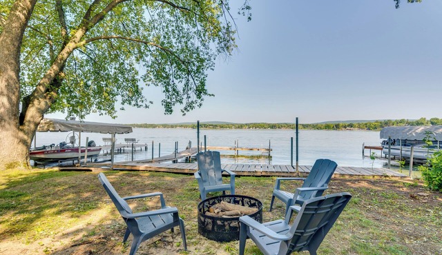 Waterfront Lodi Vacation Rental on Lake Wisconsin!