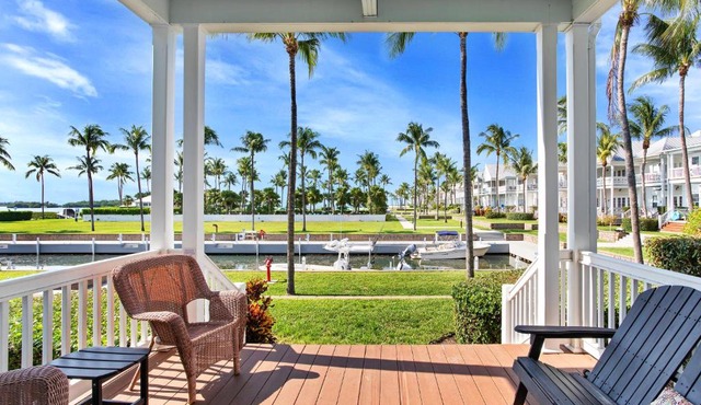 Waterfront luxury Villa 21 with sunset views and boat slip