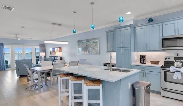 Waterfront luxury Villa (59) with sunset views and boat slip