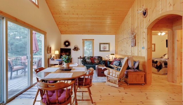 Waterfront Mercer Cabin w/Wraparound Porch!