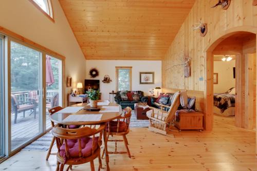 Waterfront Mercer Cabin w/Wraparound Porch!