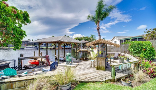 Waterfront Merritt Island Vacation Rental w/Pool!