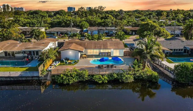 Waterfront Miami Villa w/Pool