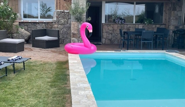 Waterfront mini-villa with private pool