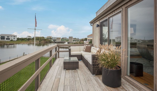 Waterfront Modern 3 Story Compound - Surrounded by water