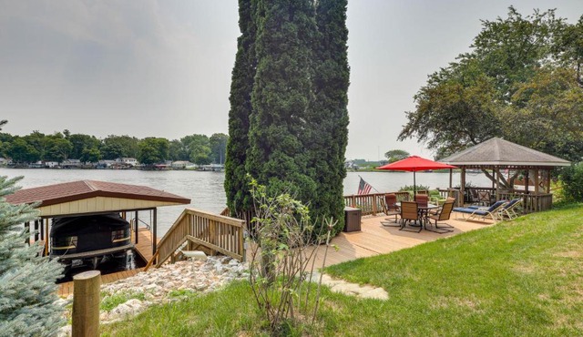 Waterfront Monticello Home with Fire Pit and Deck!