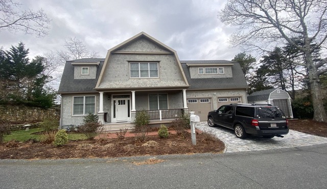 Waterfront New Seabury Home with Private Dock