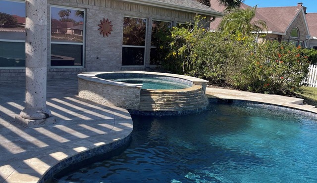 Waterfront Oasis w/Pool, Hot Tub, Golf Course + South Padre Island