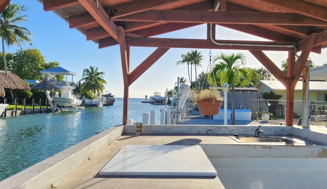 Waterfront oasis with boat dock, amazing views, patio, & hammock - dog-friendly