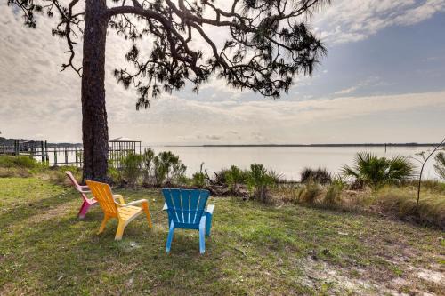 Waterfront Ochlockonee Bay Cottage with Views!