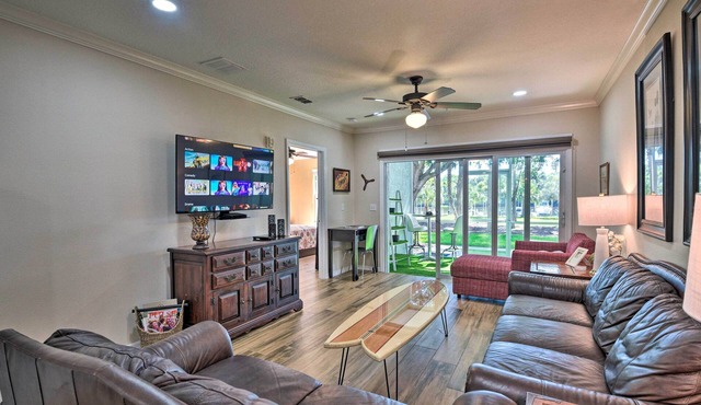 Waterfront Palm Coast Condo w/Boat Dock & Pool!