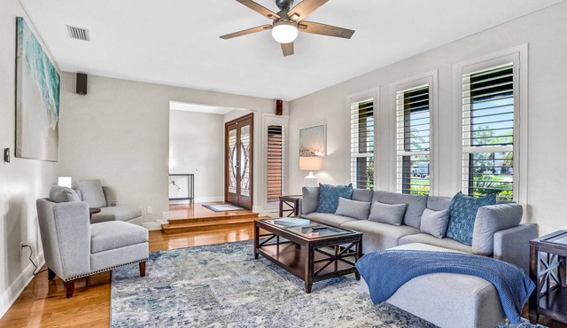 Waterfront Paradise | House in Largo with private pool, hot tub, dock, pool spa