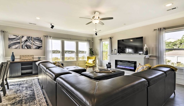 Waterfront Paradise w/Deck ~ 1/2 Mi to Beach