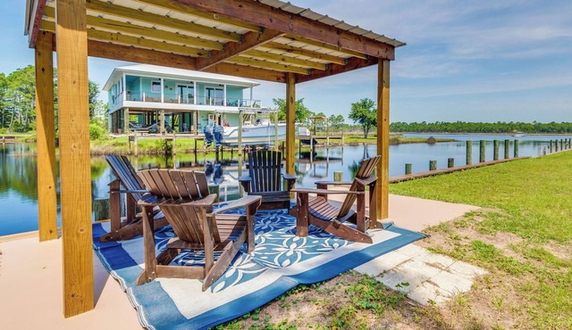 Waterfront Pensacola Paradise with Boat Slips!