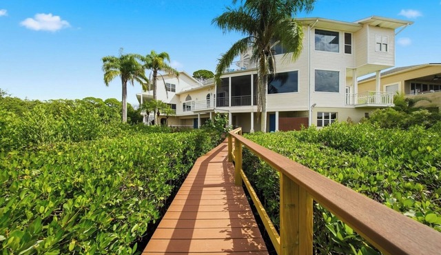 Waterfront Pool Balcony + Game Room