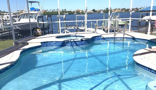 Waterfront Pool Home with Dock directly On Bal Harbor