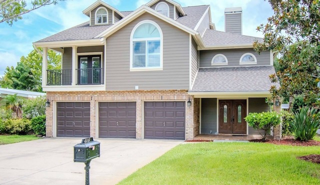 Waterfront Pool Home with Private Dock