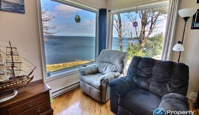 Waterfront Property overlooking sandy beach