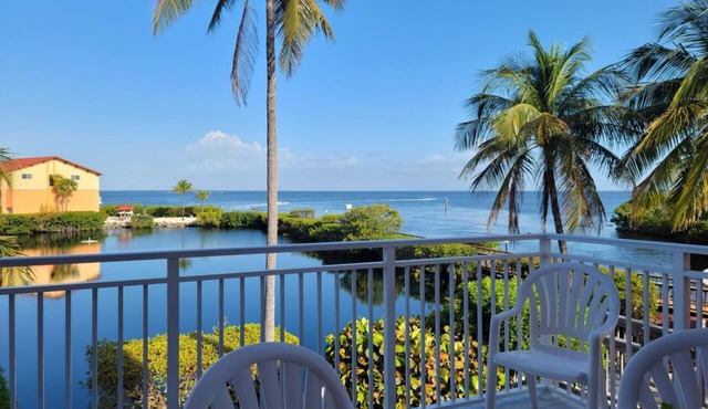 Waterfront property in Key Largo.