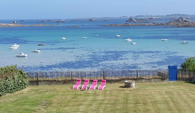 Waterfront property with superb views.