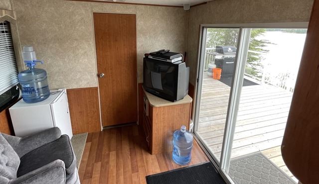 Waterfront Remote (boat access) RV on Dogtooth Lake, ON