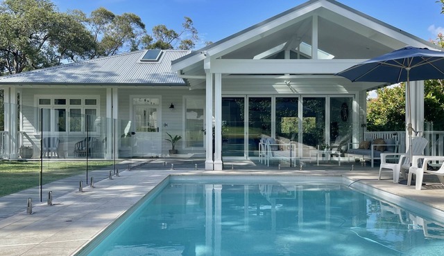 Waterfront Resort-Style Luxury with boat berth and pontoon