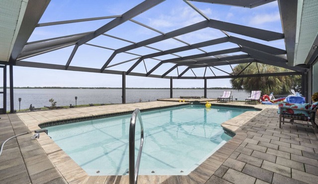 Waterfront Retreat w/Pool, Hot Tub & Dock Access